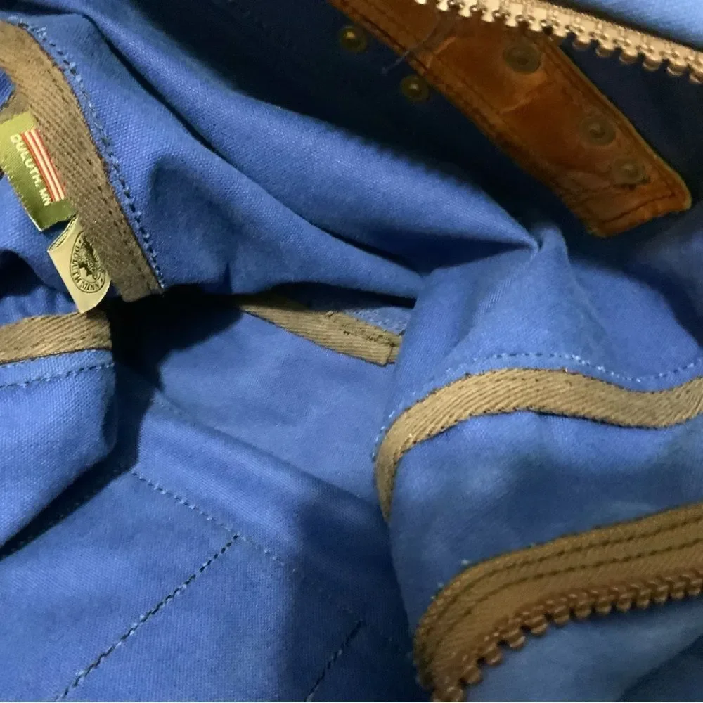 Duluth BackPack Genuine Canvas & Leather large  made in USA